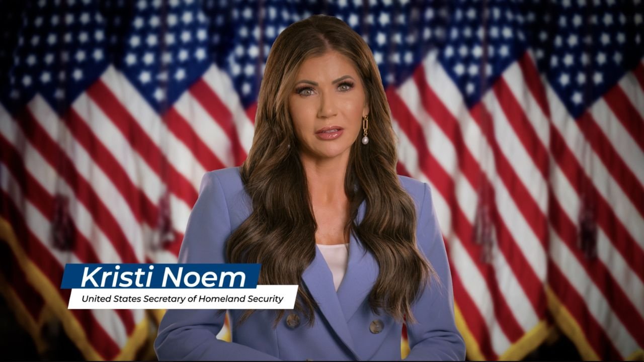 Kristi Noem’s $240M DHS Ad Campaign Sparks Scrutiny Over Links to Trump-Connected Media Firms